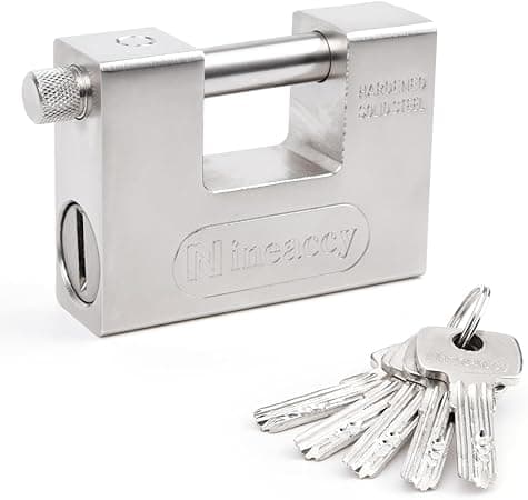 Shipping container padlock